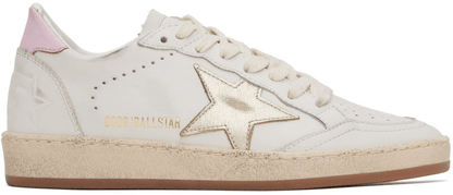 Men's SSENSE Exclusive White Super-Star Sneakers In White Pink