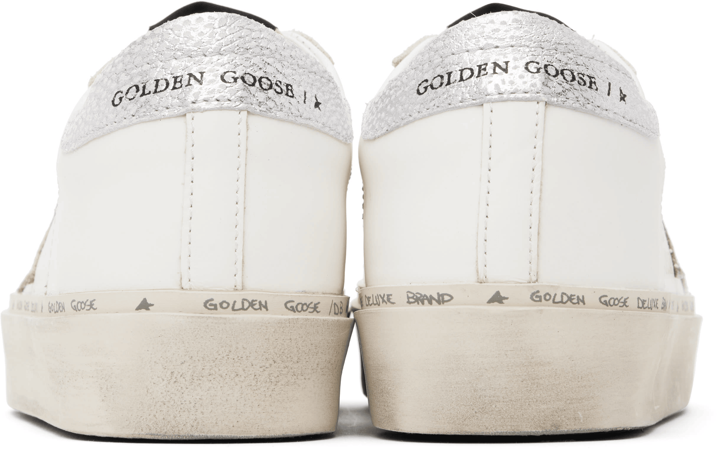 Men's SSENSE Exclusive White Super-Star Sneakers In White Silver