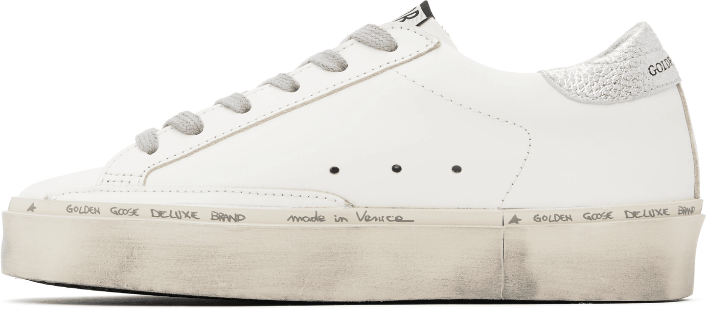 Men's SSENSE Exclusive White Super-Star Sneakers In White Silver
