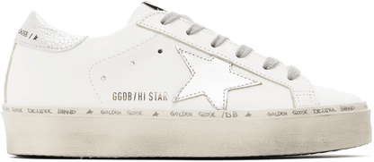 Men's SSENSE Exclusive White Super-Star Sneakers In White Silver