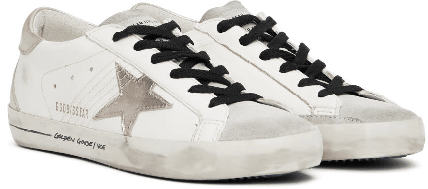 Men's SSENSE Exclusive White Super-Star Sneakers In White Quartz Ice