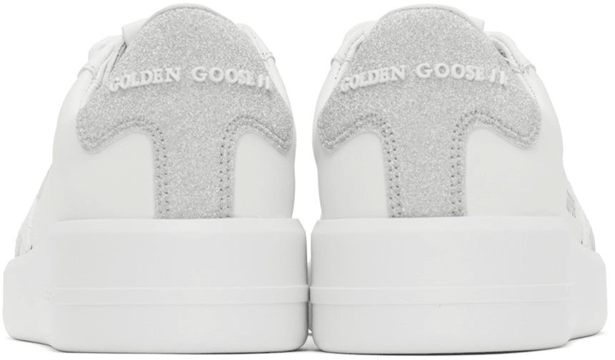 Men's SSENSE Exclusive White Super-Star Sneakers In White Silver