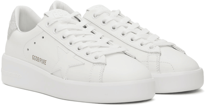 Men's SSENSE Exclusive White Super-Star Sneakers In White Silver