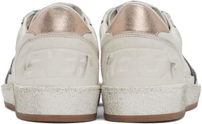 Men's SSENSE Exclusive White Super-Star Sneakers In White Smoke Blue