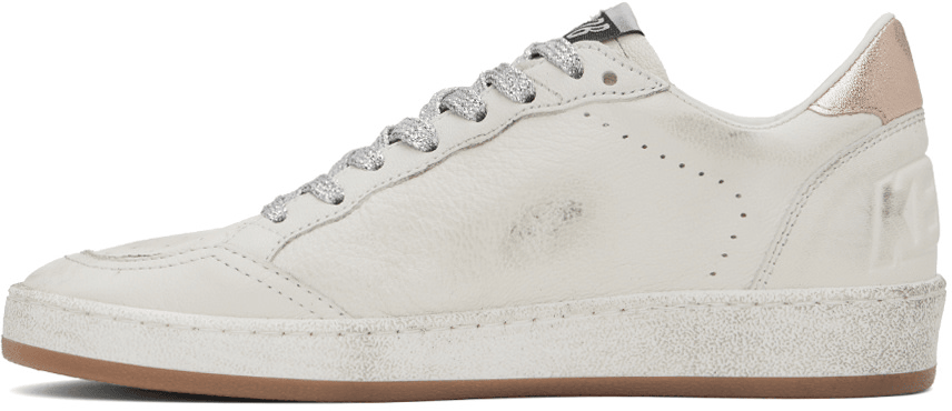 Men's SSENSE Exclusive White Super-Star Sneakers In White Smoke Blue