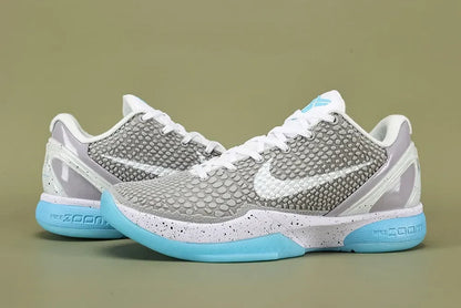 Men's Zoom Kobe 6 Grey Blue Shoes
