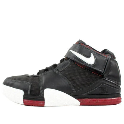 Men's Zoom LeBron 2 Black Crimson Shoes