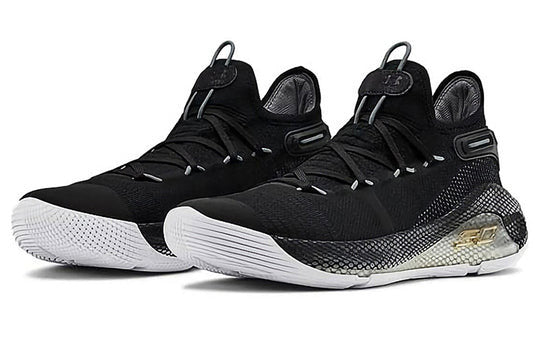 Men's Under Armour Curry 6 Team 'Black Gold Metallic' Shoes