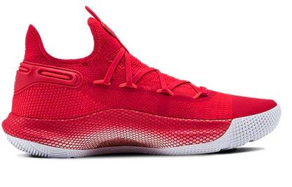 Men's Under Armour Curry 6 Team 'Red' Shoes