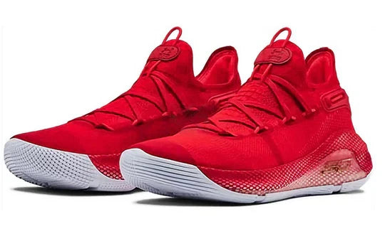 Men's Under Armour Curry 6 Team 'Red' Shoes