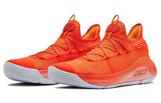 Men's Under Armour Curry 6 Team 'Orange' Shoes