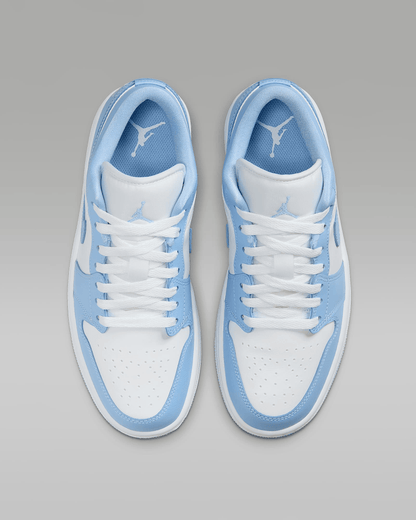 Men's Air Jordan 1 Low Blue Shoes