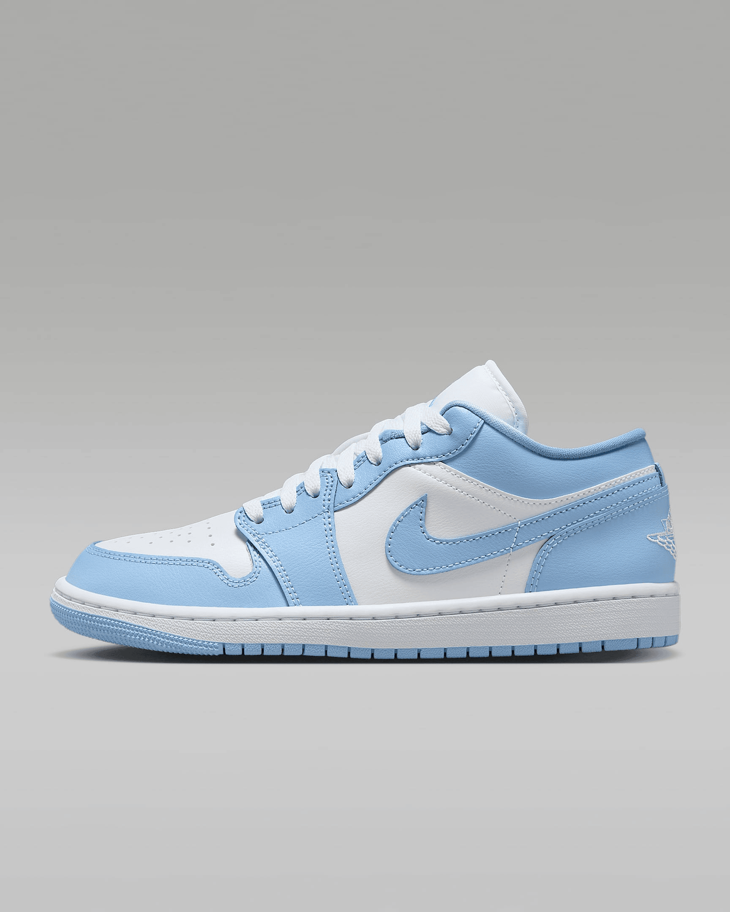 Men's Air Jordan 1 Low Blue Shoes