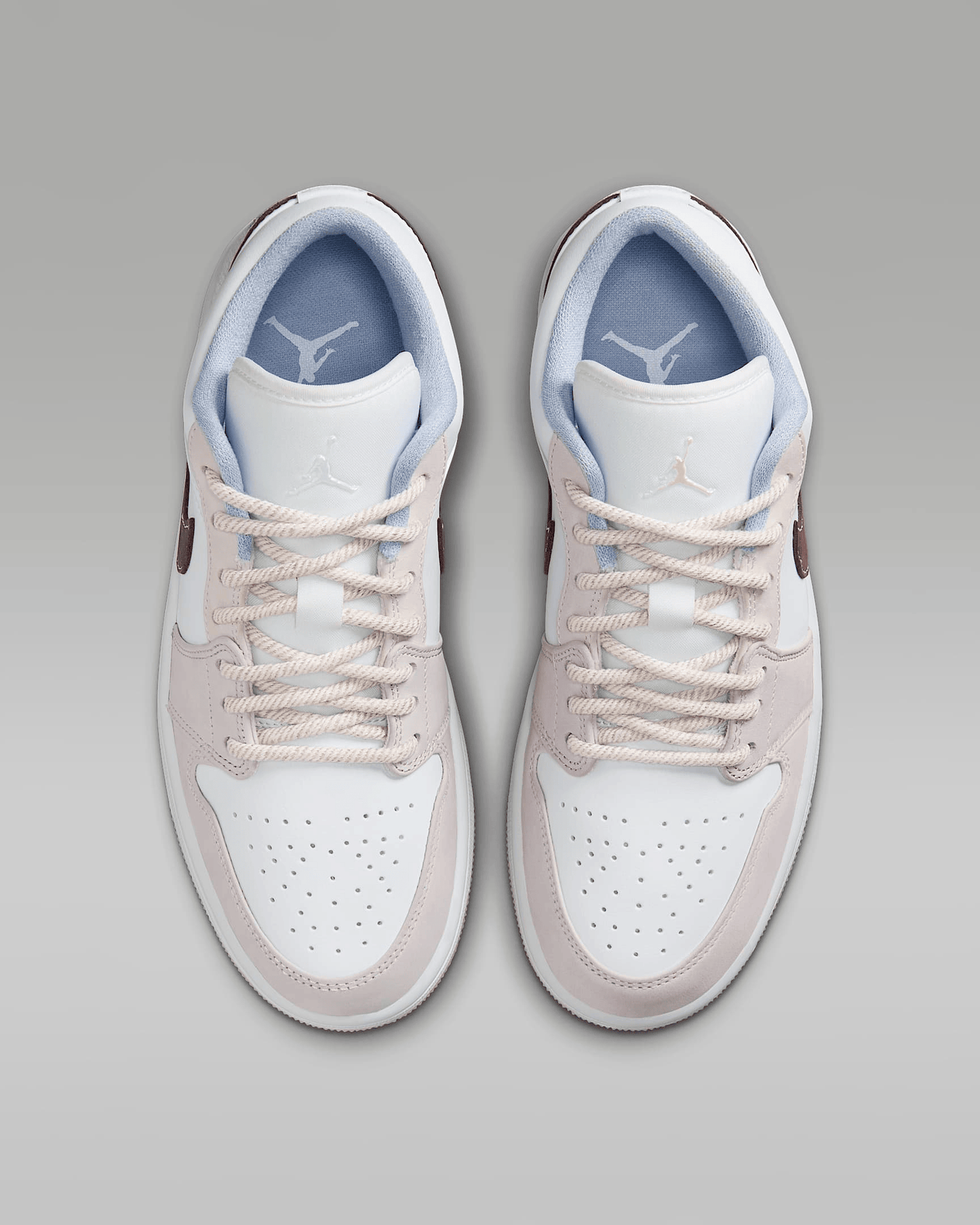 Men's Air Jordan 1 Low Light Soft Pink Shoes