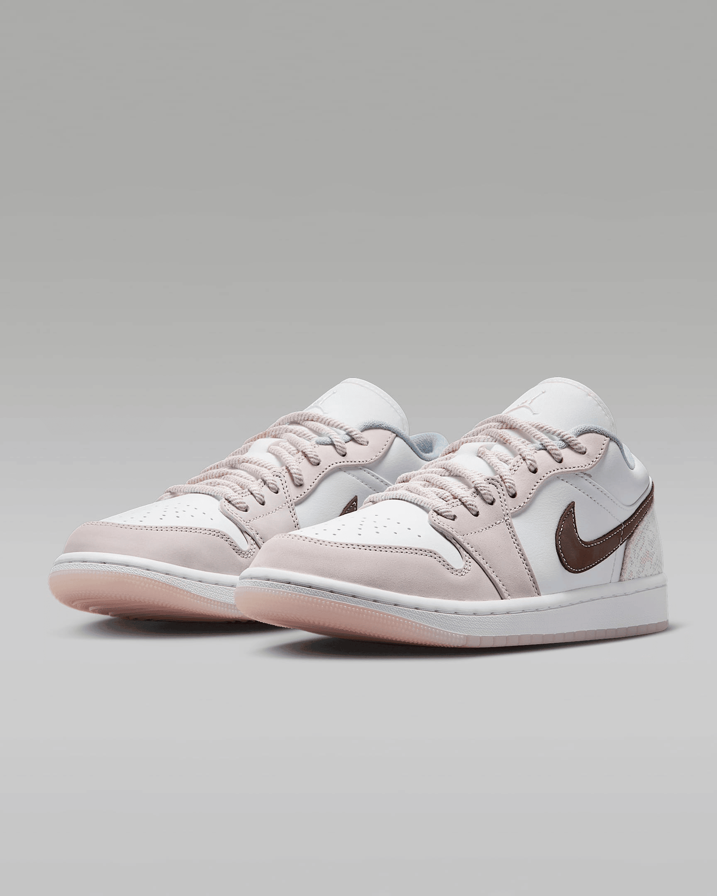 Men's Air Jordan 1 Low Light Soft Pink Shoes