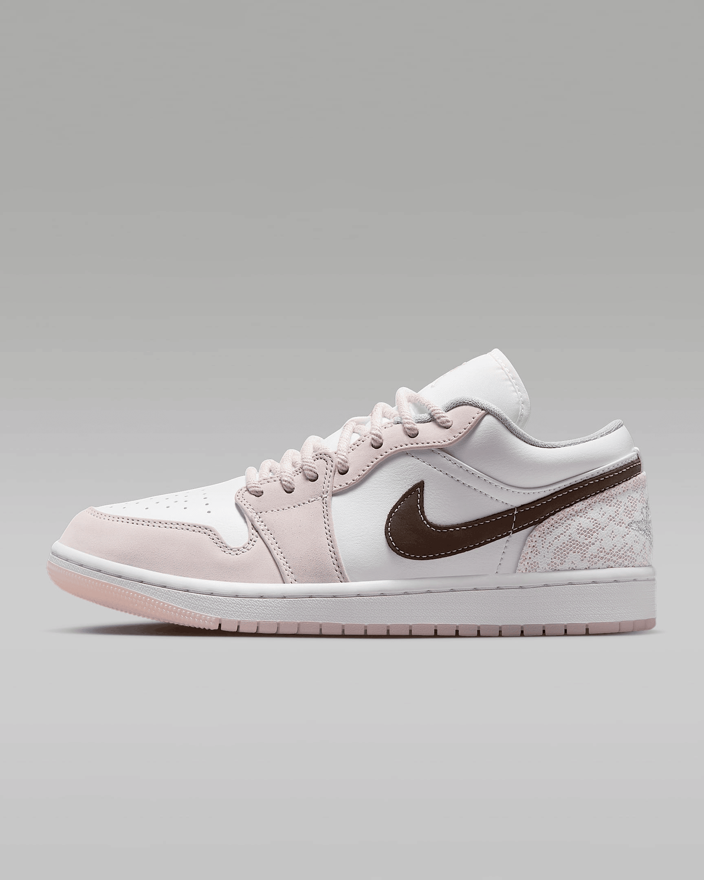 Men's Air Jordan 1 Low Light Soft Pink Shoes
