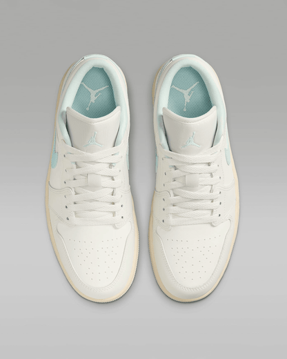 Men's Air Jordan 1 Low Sail Igloo Shoes