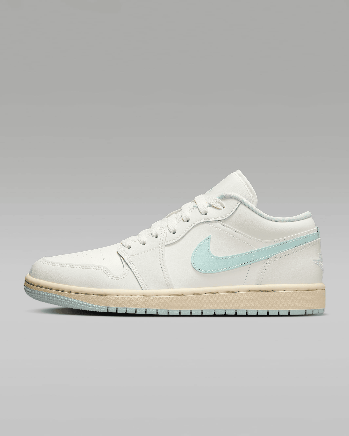 Men's Air Jordan 1 Low Sail Igloo Shoes