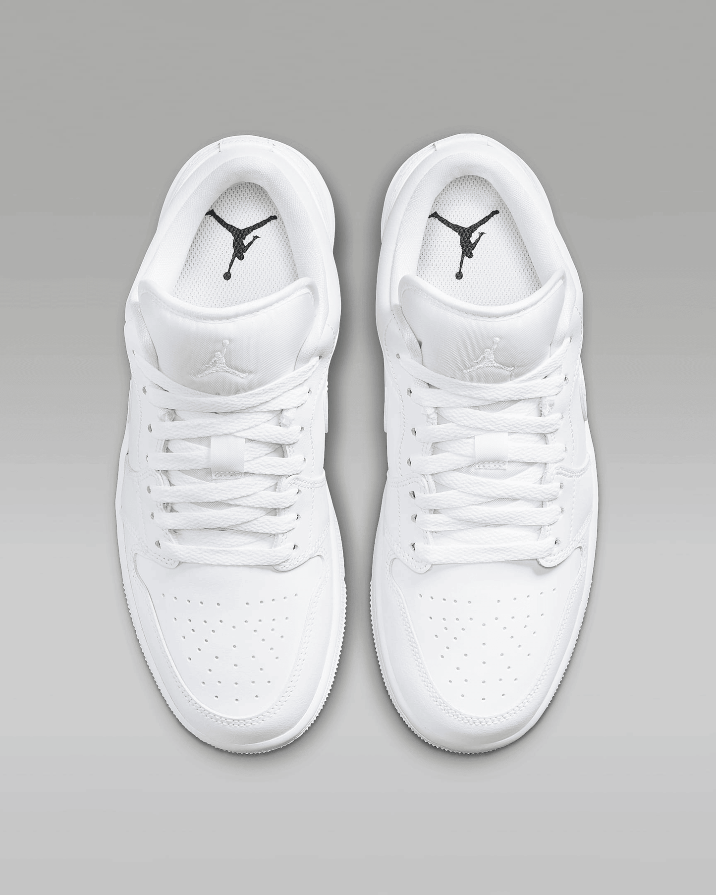 Men's Air Jordan 1 Low White Shoes