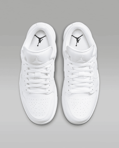 Men's Air Jordan 1 Low White Shoes
