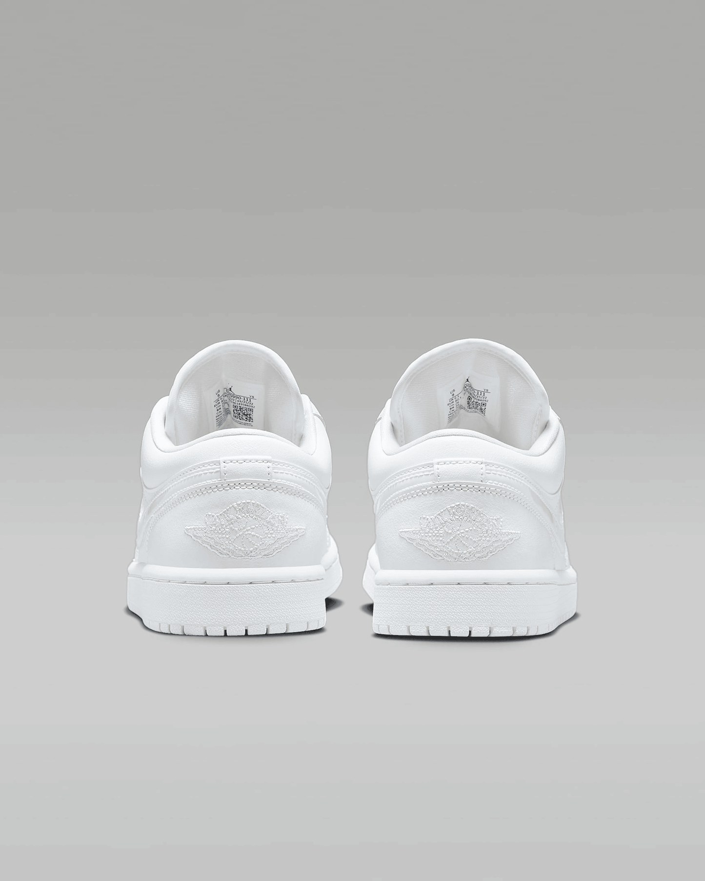 Men's Air Jordan 1 Low White Shoes