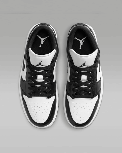 Men's Air Jordan 1 Low White Black Shoes