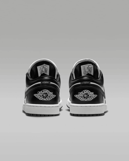 Men's Air Jordan 1 Low White Black Shoes
