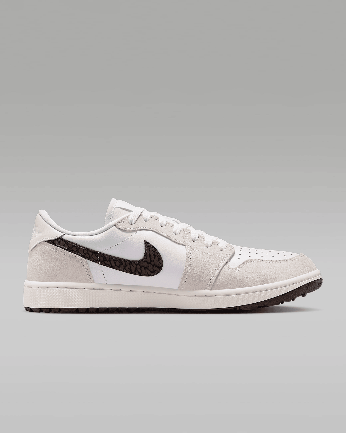 Men's Air Jordan 1 Low G Baroque Brown Shoes