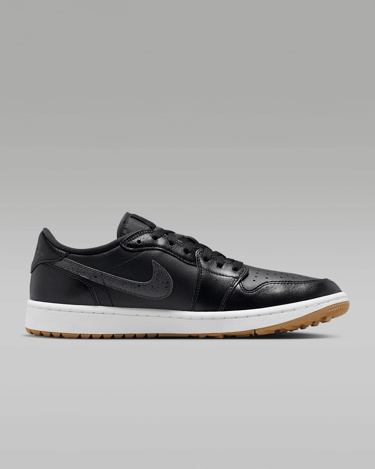 Men's Air Jordan 1 Low G Gum Medium Brown Shoes
