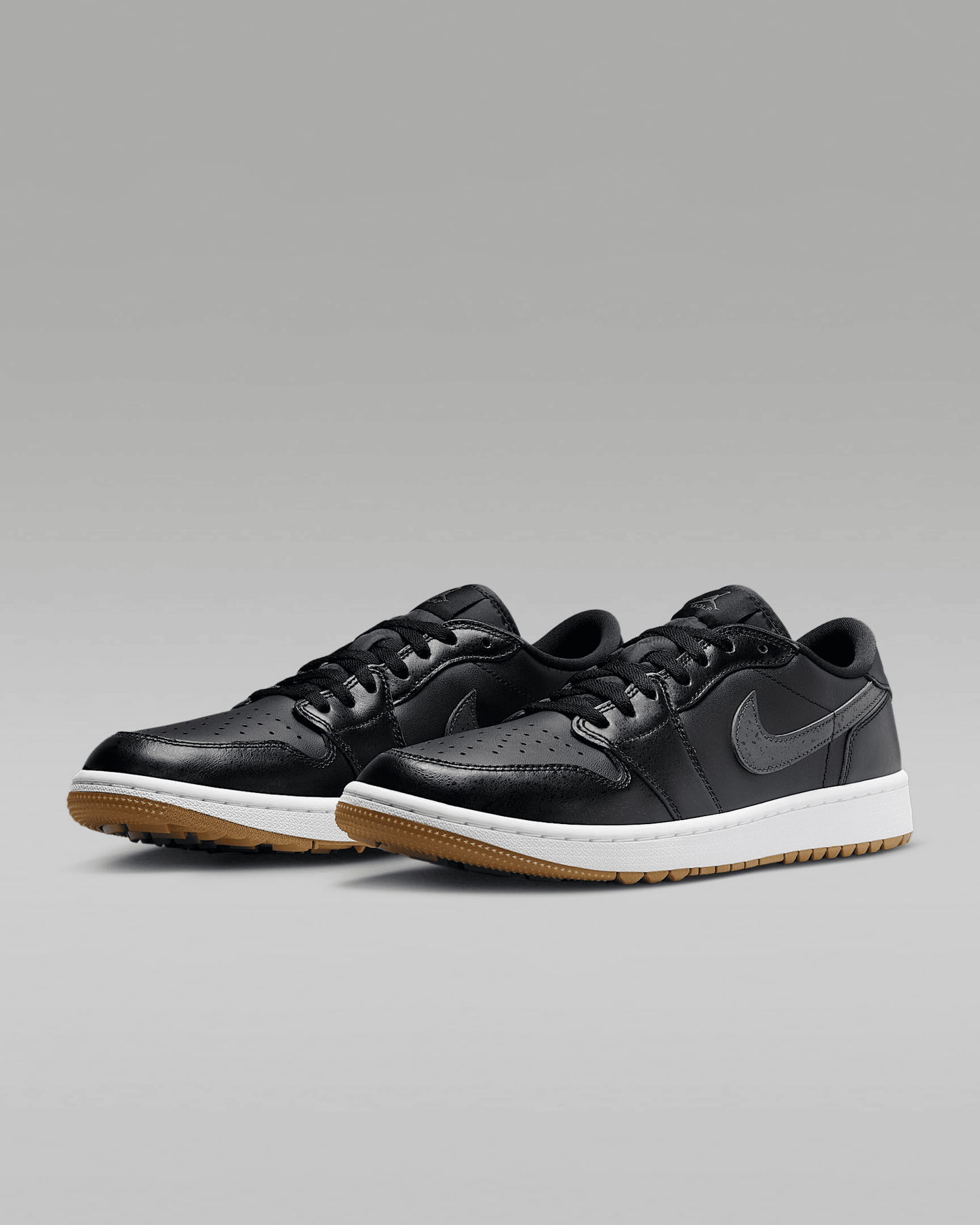 Men's Air Jordan 1 Low G Gum Medium Brown Shoes