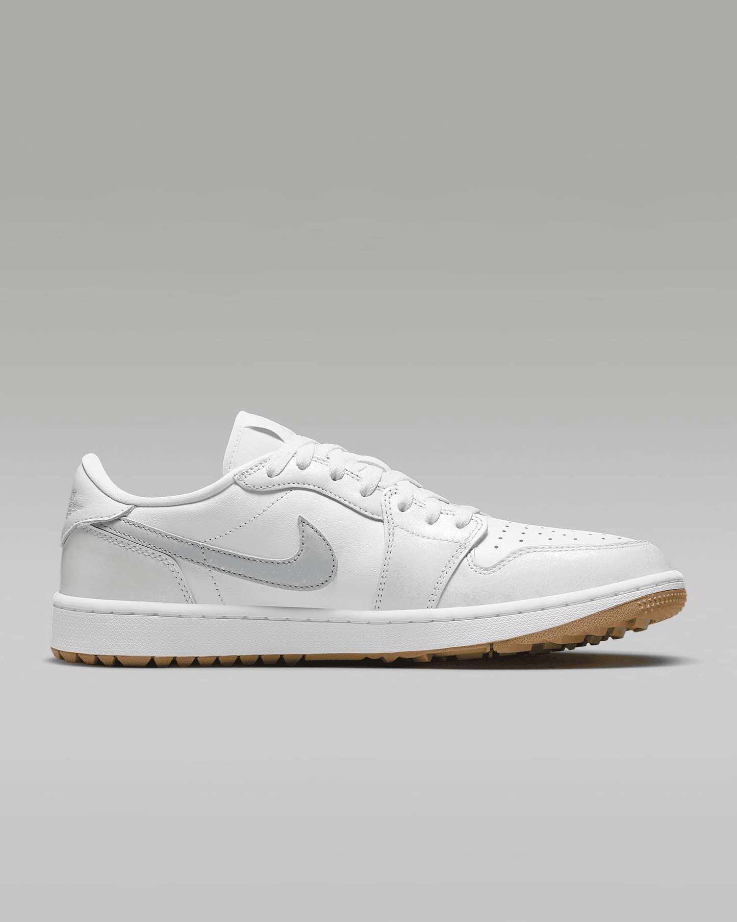 Men's Air Jordan 1 Low G White Shoes