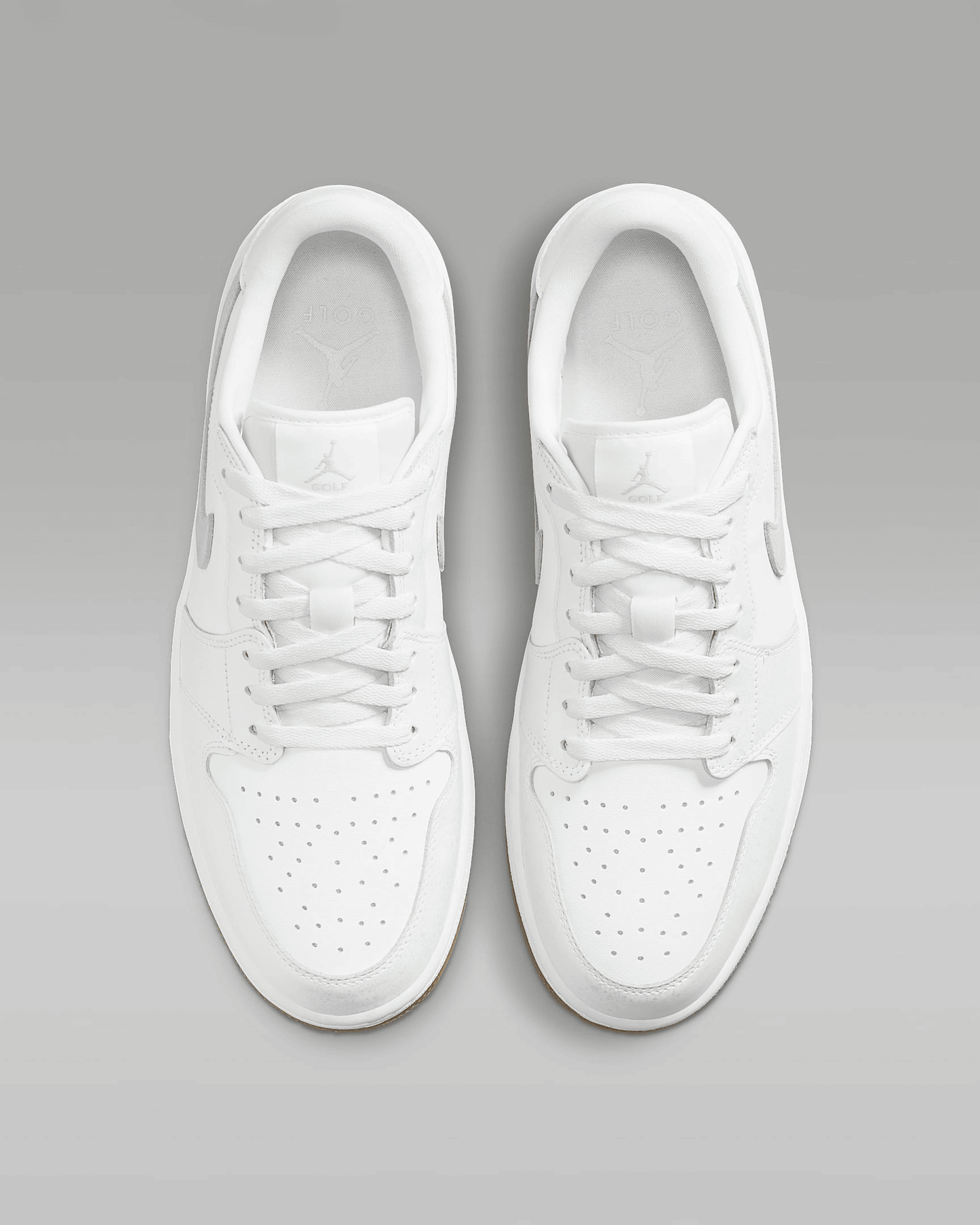 Men's Air Jordan 1 Low G White Shoes