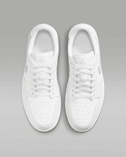 Men's Air Jordan 1 Low G White Shoes