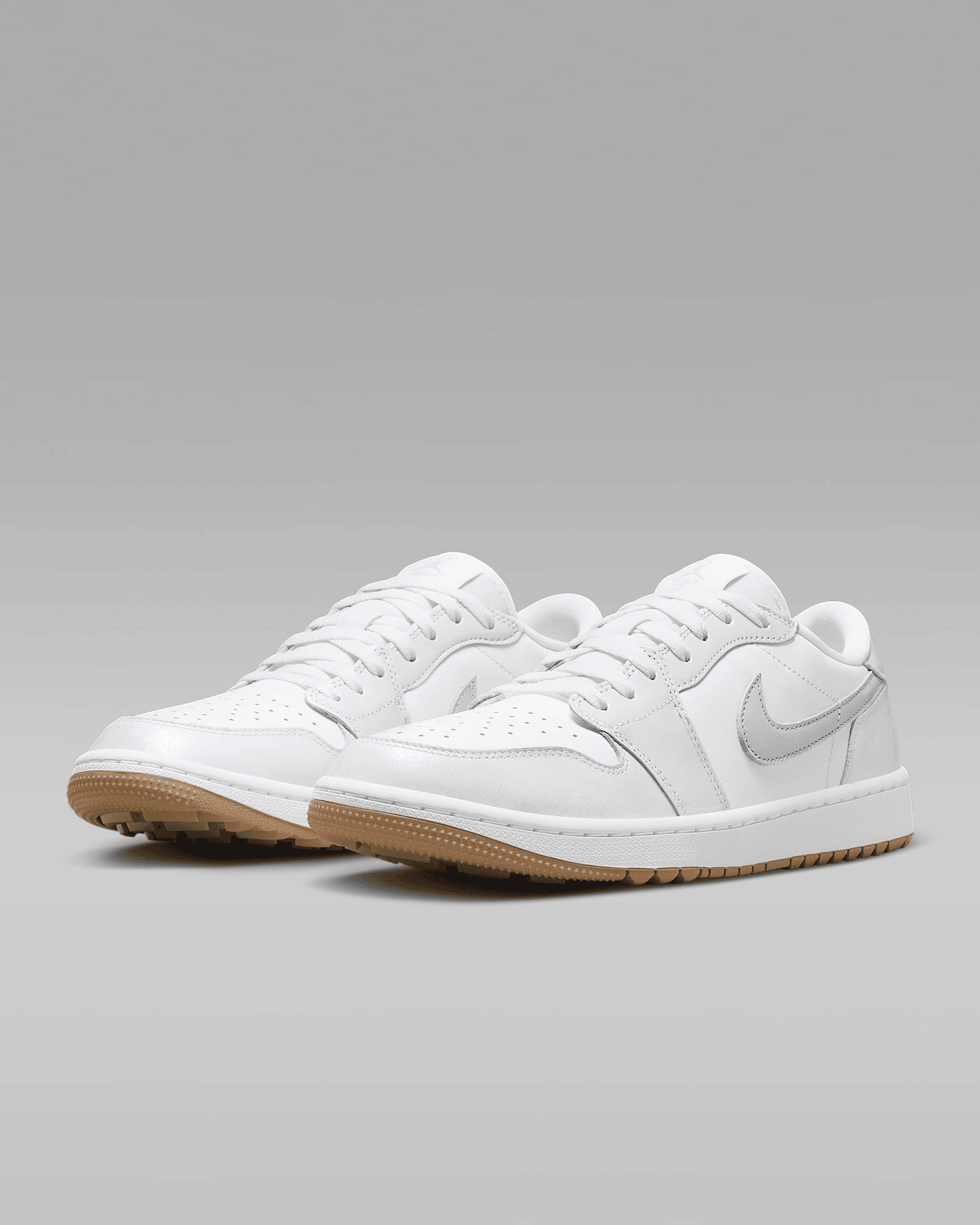 Men's Air Jordan 1 Low G White Shoes
