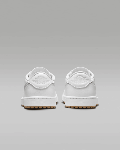 Men's Air Jordan 1 Low G White Shoes