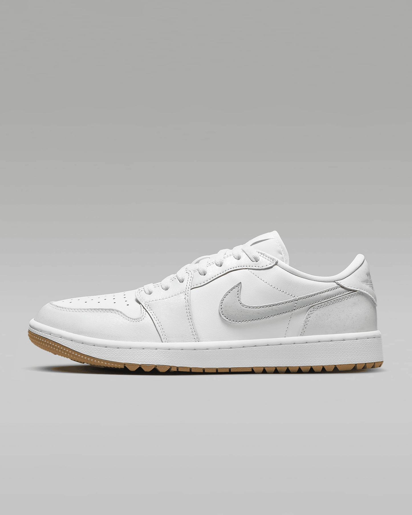 Men's Air Jordan 1 Low G White Shoes