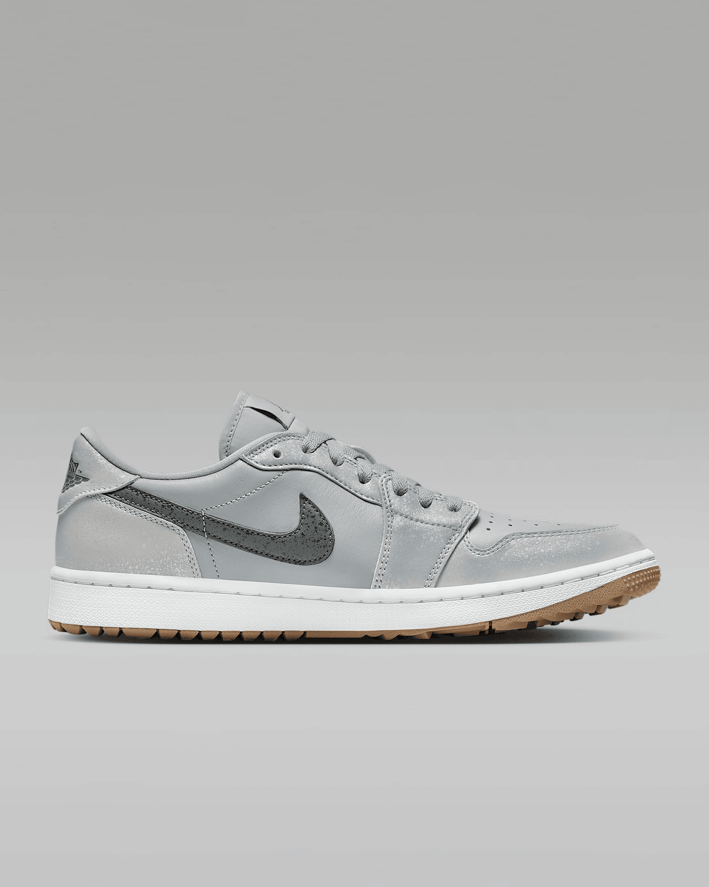 Men's Air Jordan 1 Low G Wolf Grey Shoes