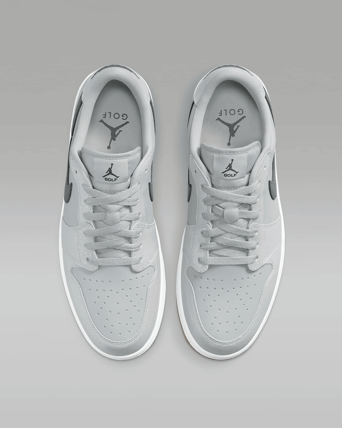 Men's Air Jordan 1 Low G Wolf Grey Shoes
