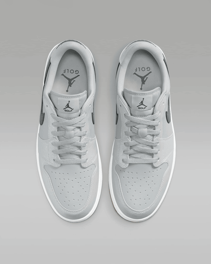Men's Air Jordan 1 Low G Wolf Grey Shoes