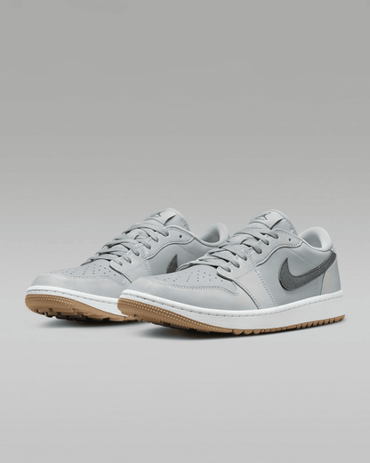 Men's Air Jordan 1 Low G Wolf Grey Shoes