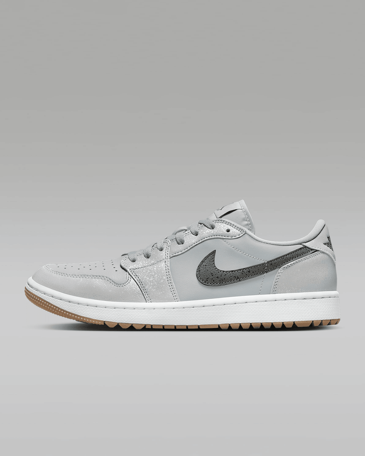 Men's Air Jordan 1 Low G Wolf Grey Shoes