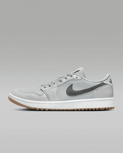 Men's Air Jordan 1 Low G Wolf Grey Shoes