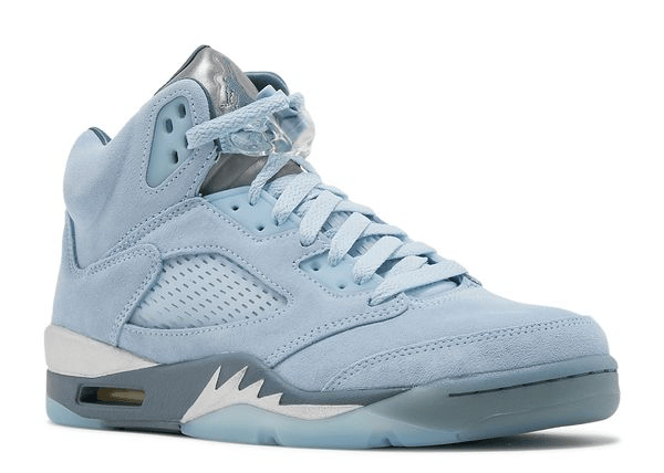 Men's Jordan 5 Retro Low Blue Bird Shoes