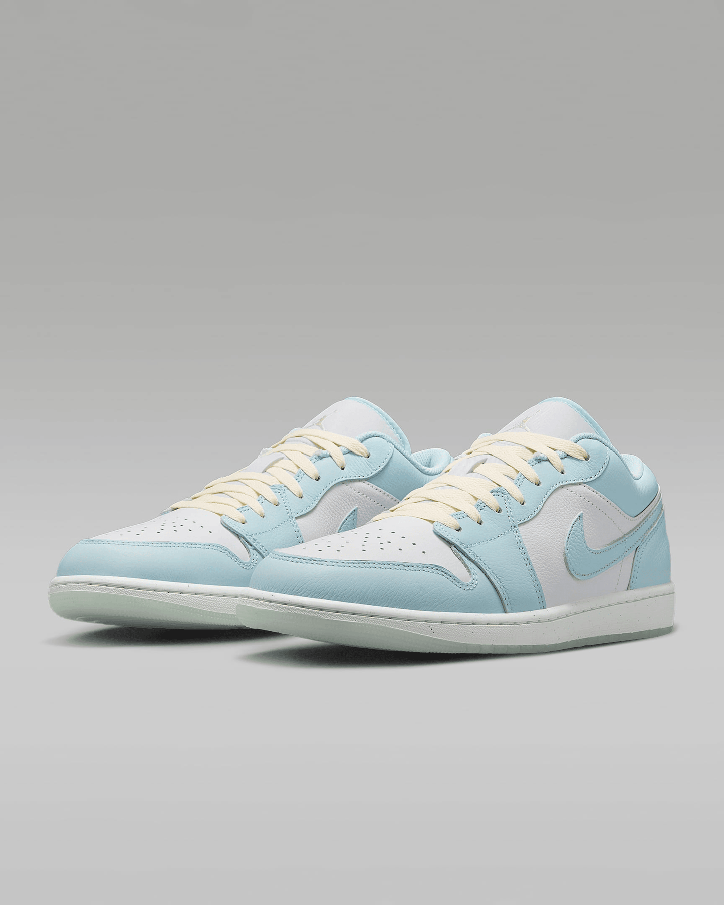 Men's Air Jordan 1 Low SE Glacier Blue Shoes