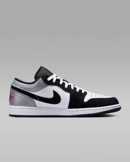Men's Air Jordan 1 Low SE Matte Silver Shoes