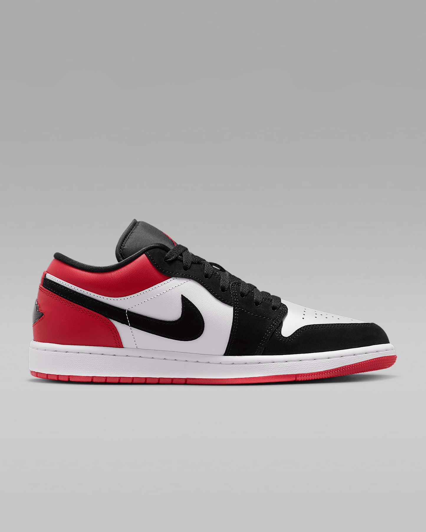 Men's Air Jordan 1 Low SE White Varsity Red Shoes
