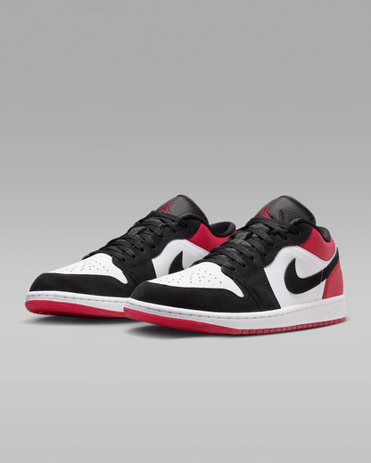 Men's Air Jordan 1 Low SE White Varsity Red Shoes