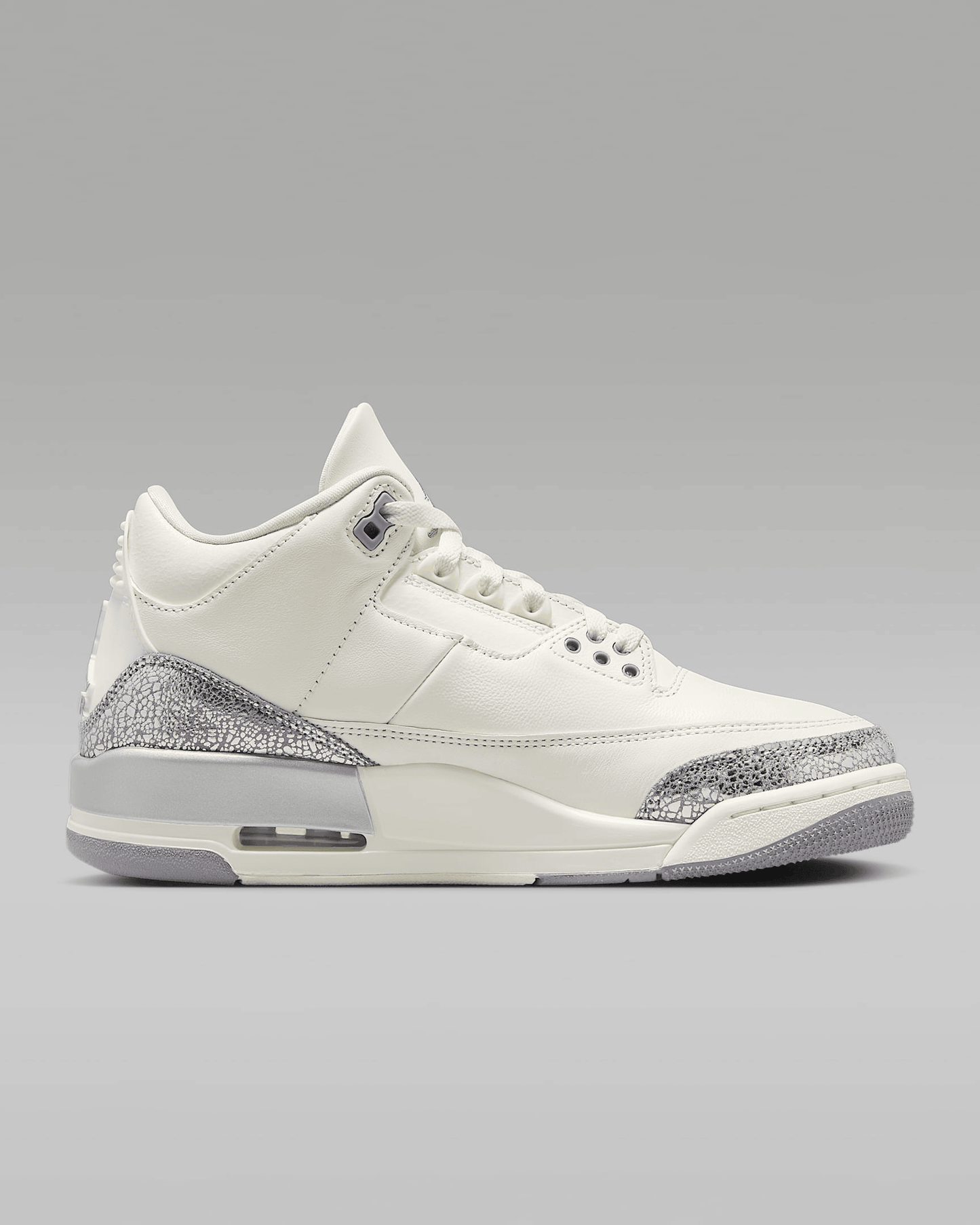 Men's Air Jordan 3 Retro 'Metallic Silver' Shoes