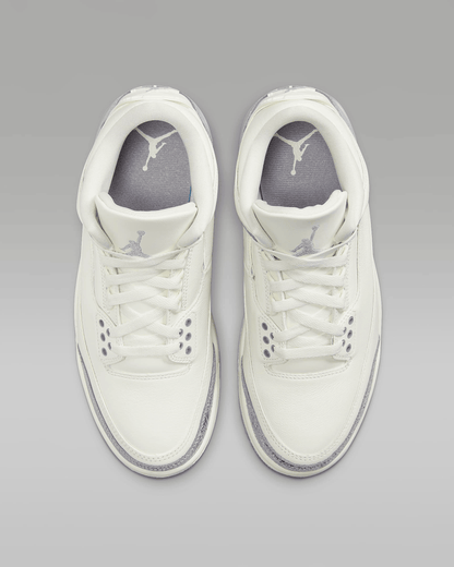 Men's Air Jordan 3 Retro 'Metallic Silver' Shoes