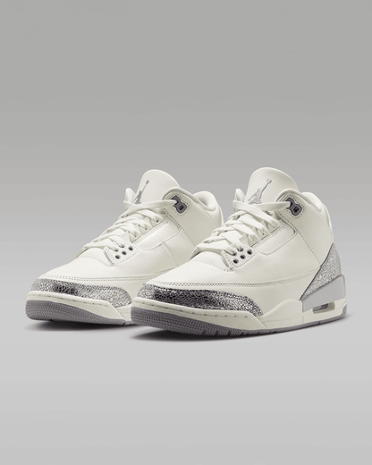 Men's Air Jordan 3 Retro 'Metallic Silver' Shoes
